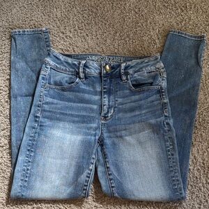 American Eagle Outfitters Women's Classic Blue Skinny Jeans